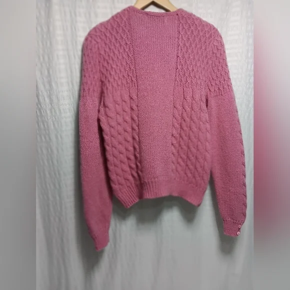Vintage Woodstock by Benard 💯 Wool , double breasted Sweater. 38 ( small) - Picture 2 of 9